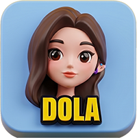 Logo 3D oficial do modelo Dola