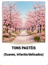 Tons Pastéis