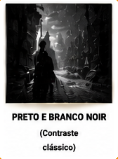 Preto e Branco Noir
