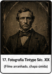 Fotografia Tintype Séc. XIX