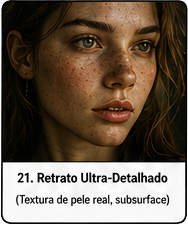 Retrato Ultra-Detalhado
