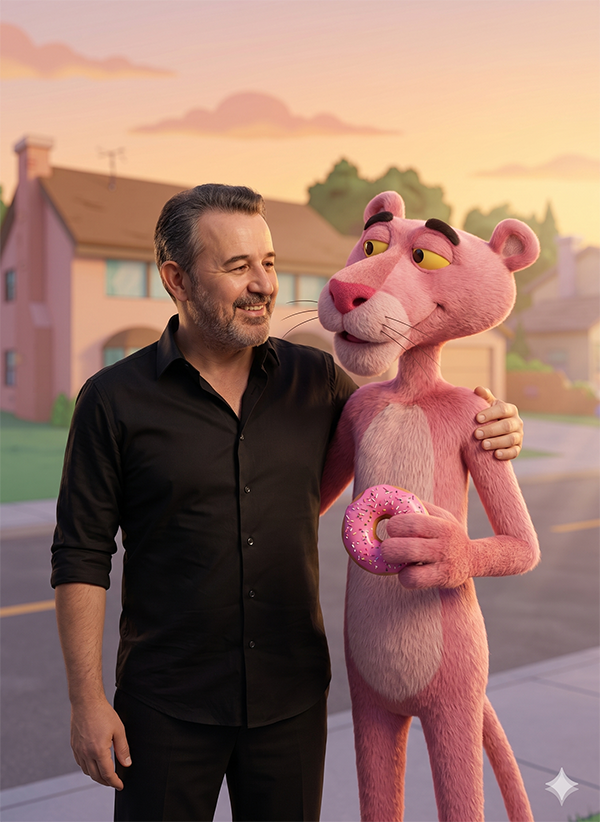 Imagem do prompt Abracando