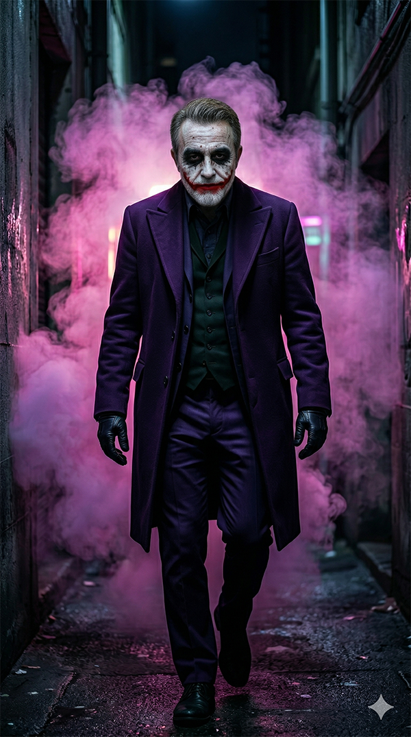 Imagem do prompt Estilo_coringa
