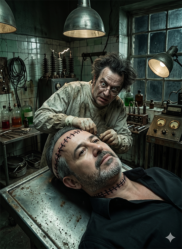 Imagem do prompt Frankeinstein