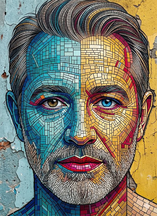 Imagem do prompt Grid_geometrico