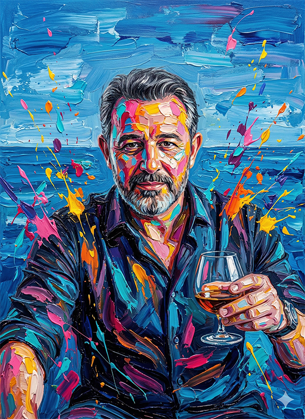 Imagem do prompt Impasto_grosso