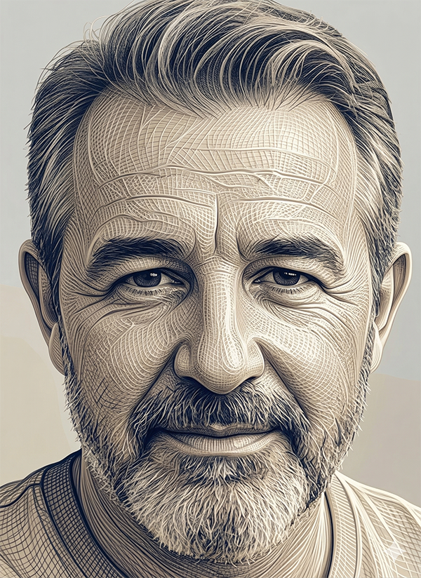 Imagem do prompt Lineart