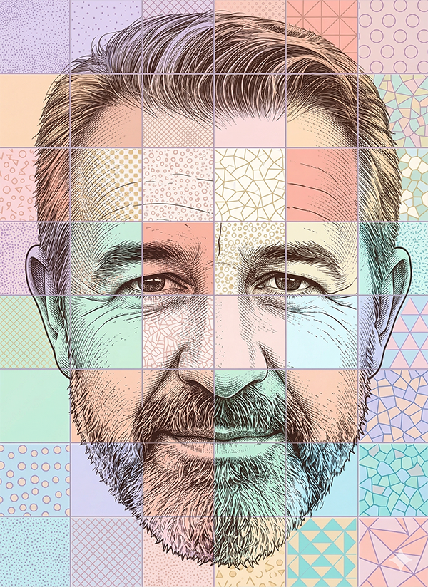 Imagem do prompt Mosaico