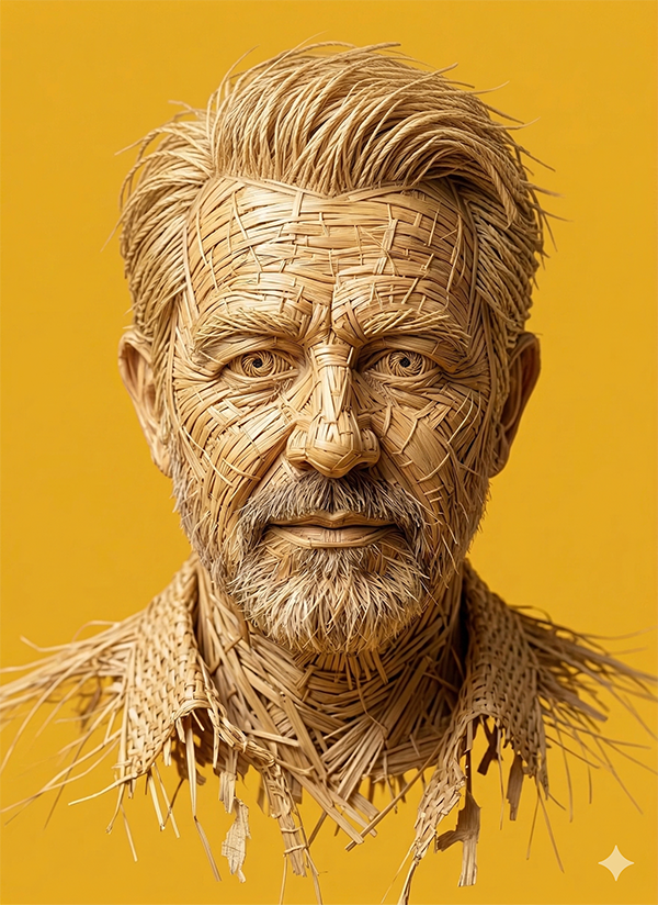 Imagem do prompt Palha