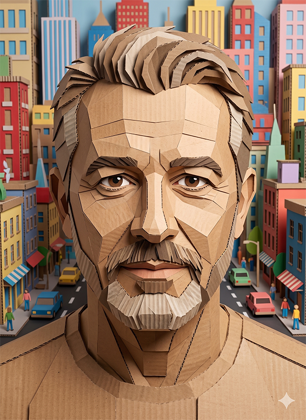 Imagem do prompt Papelao_cena