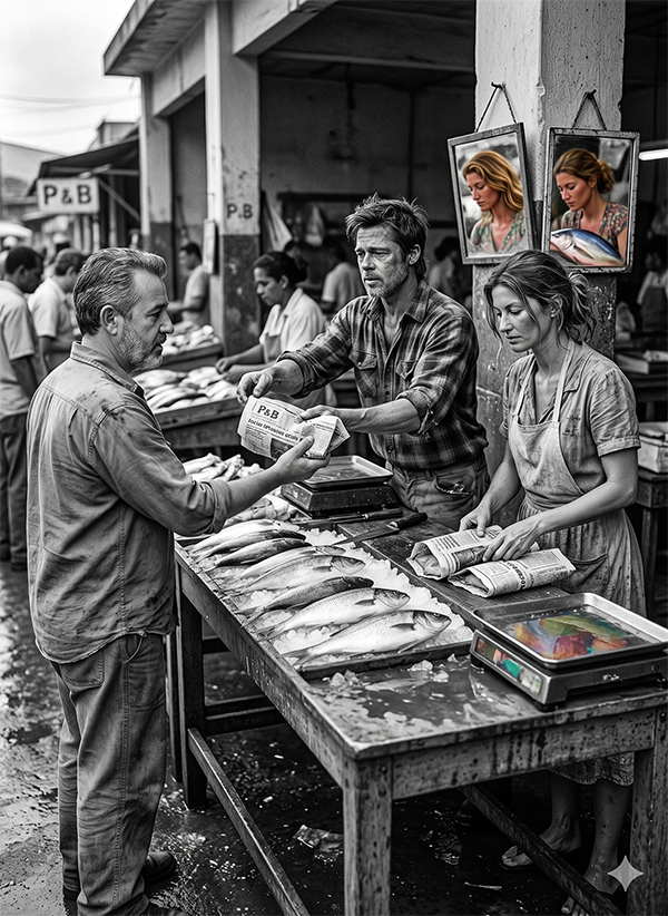 Imagem do prompt Peixaria