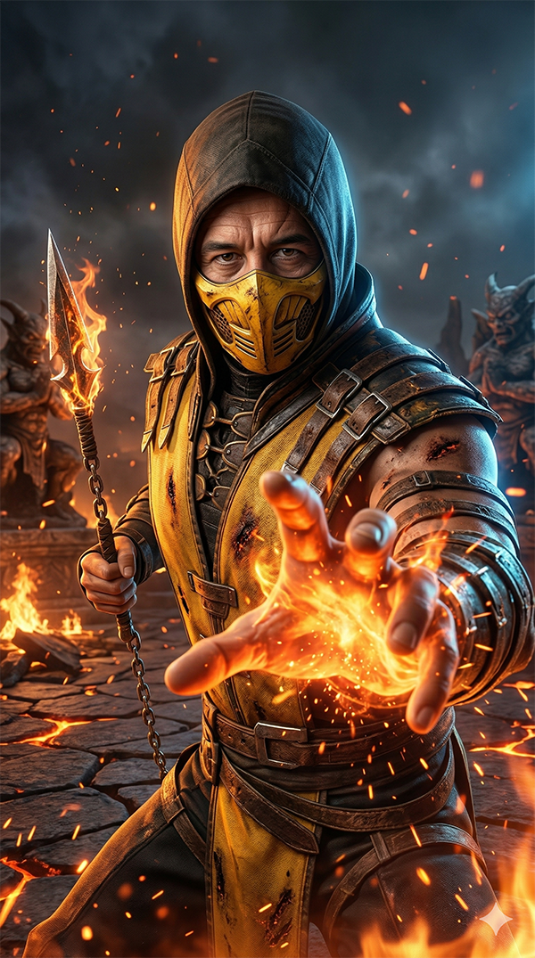 Imagem do prompt Skorpion