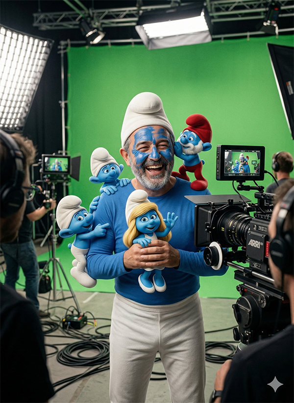 Imagem do prompt Smurf