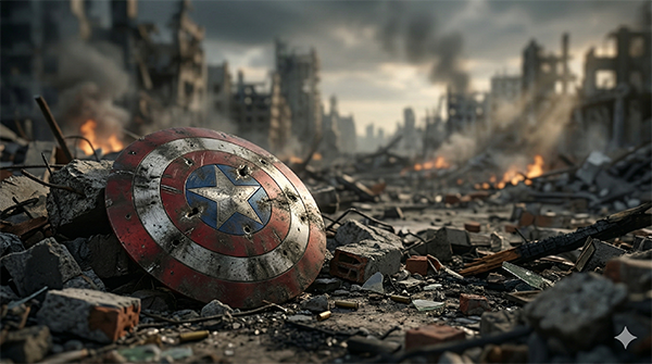 Imagem do prompt Wallpaper_capitao_america