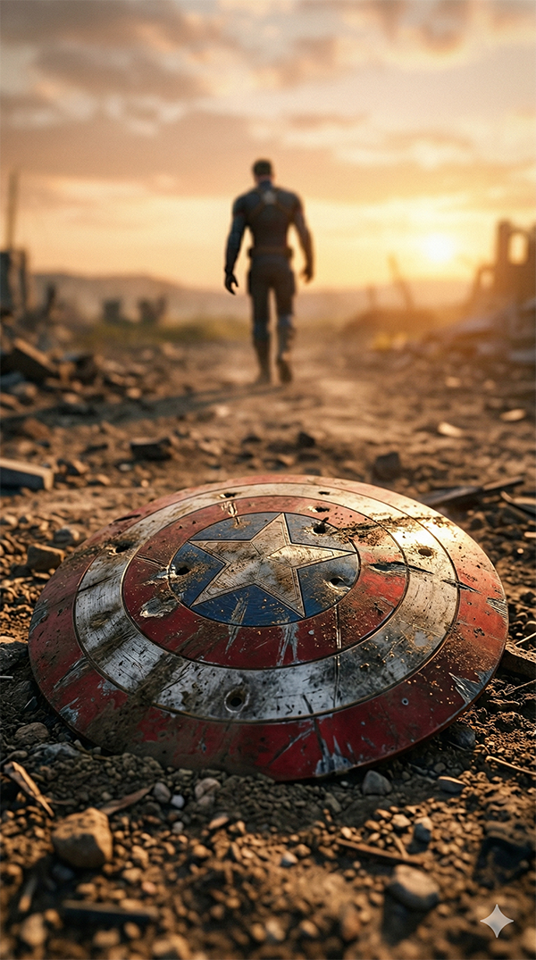 Imagem do prompt Wallpaper_v_cap_america