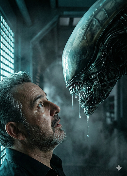 Imagem do prompt Alien1