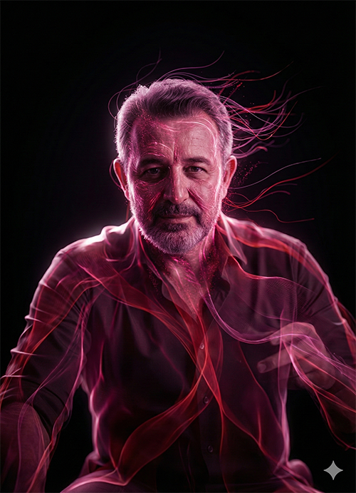 Imagem do prompt Brilho_vermelho