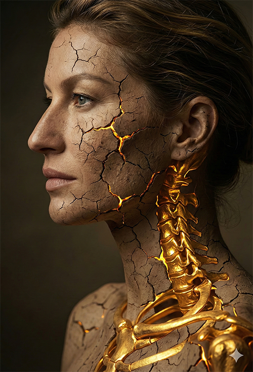 Imagem do prompt Esqueleto_dourado