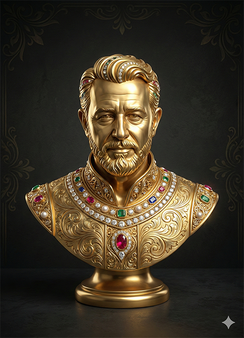 Imagem do prompt Estatua_de_ouro