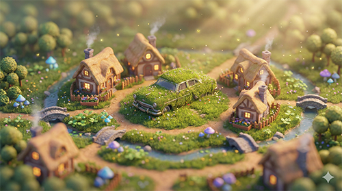 Imagem do prompt Gramado