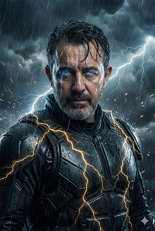 Imagem do prompt Guerreiro_na_tempestade