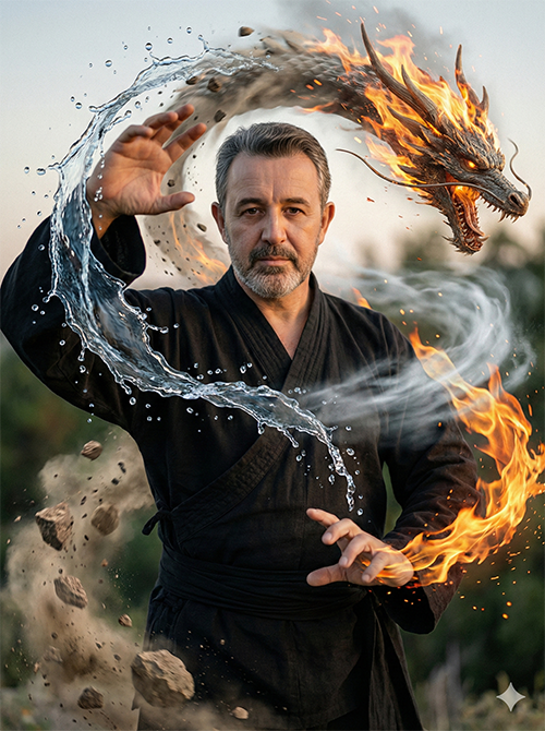 Imagem do prompt Kungfu_dragao