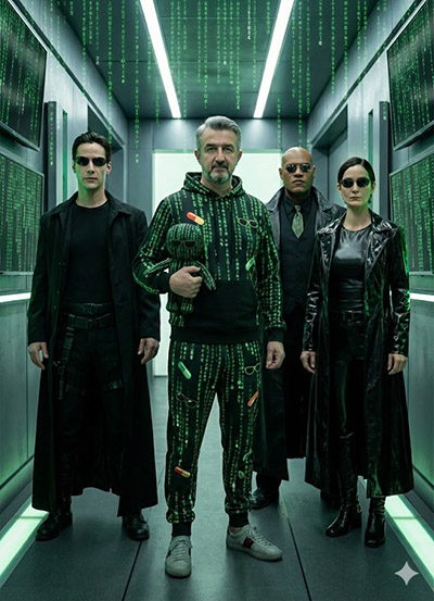 Imagem do prompt Matrix