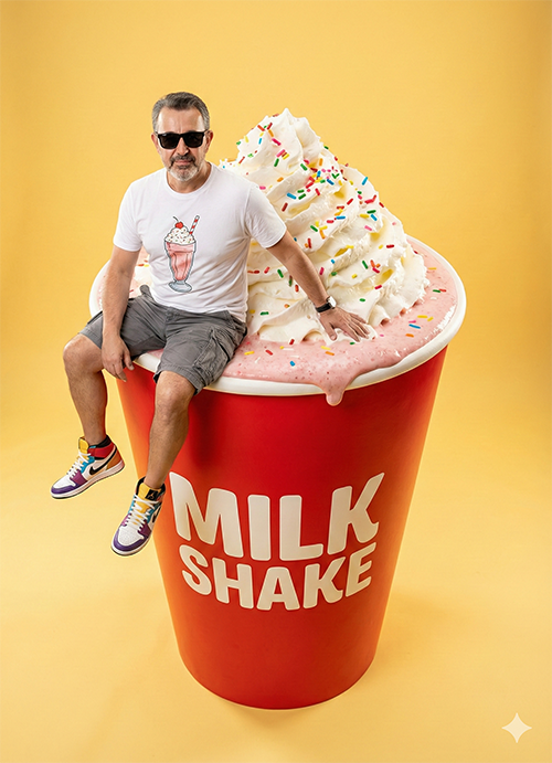 Imagem do prompt Milk_shake