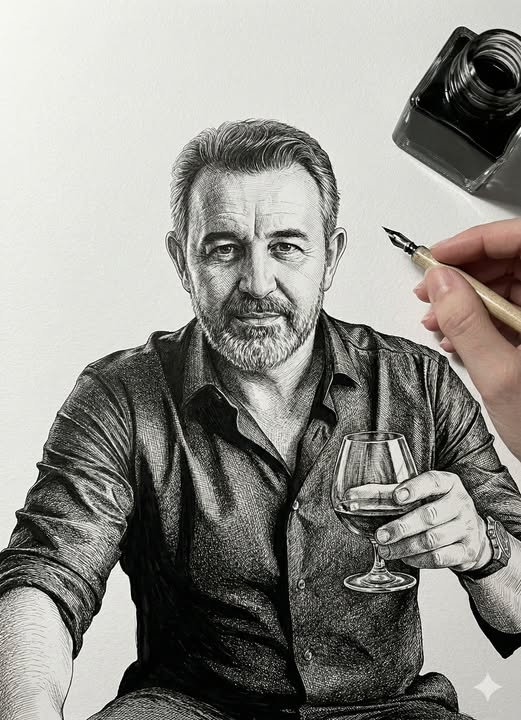 Imagem do prompt Nanquim