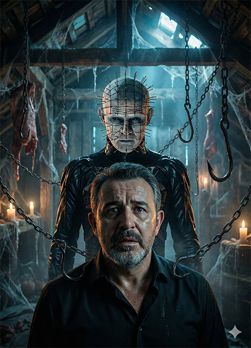 Imagem do prompt Pinhead