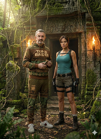 Imagem do prompt Tombrider