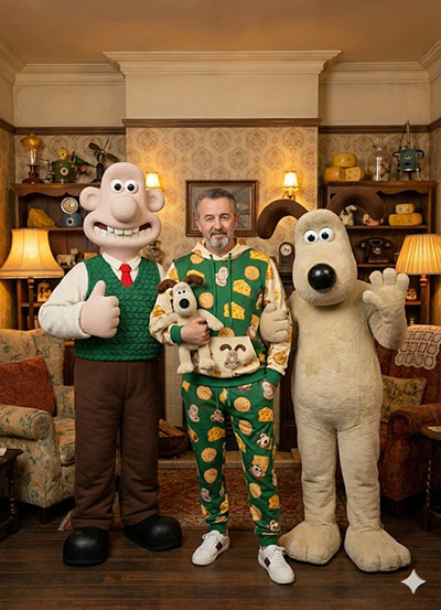 Imagem do prompt Wallace_e_grommit