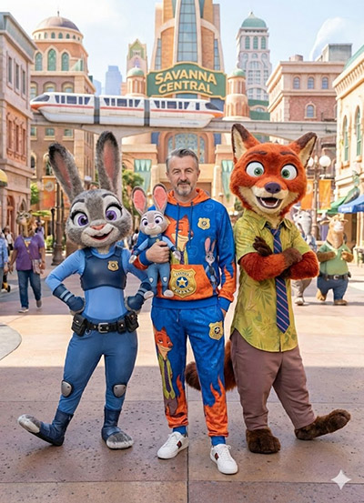 Imagem do prompt Zootopia