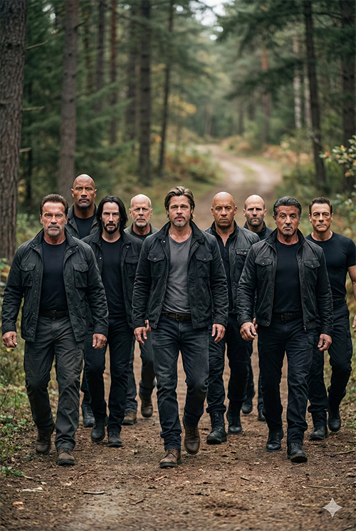 Imagem do prompt Atores