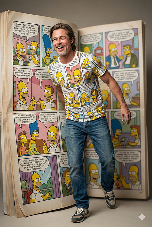 Imagem do prompt Camista_e_quadrinho