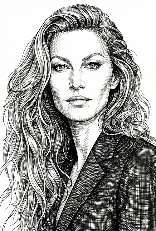 Imagem do prompt Caricatura_linhas_pb