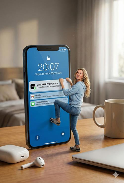 Imagem do prompt Celular_pendurado