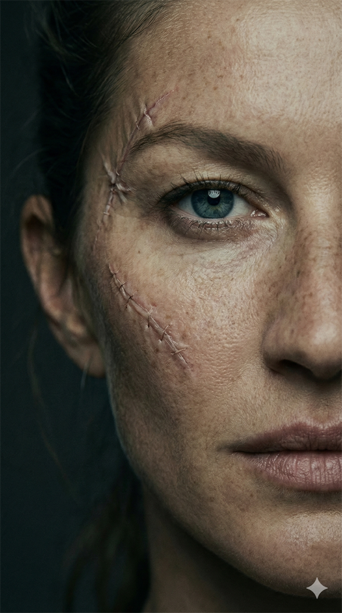 Imagem do prompt Cicatrizes