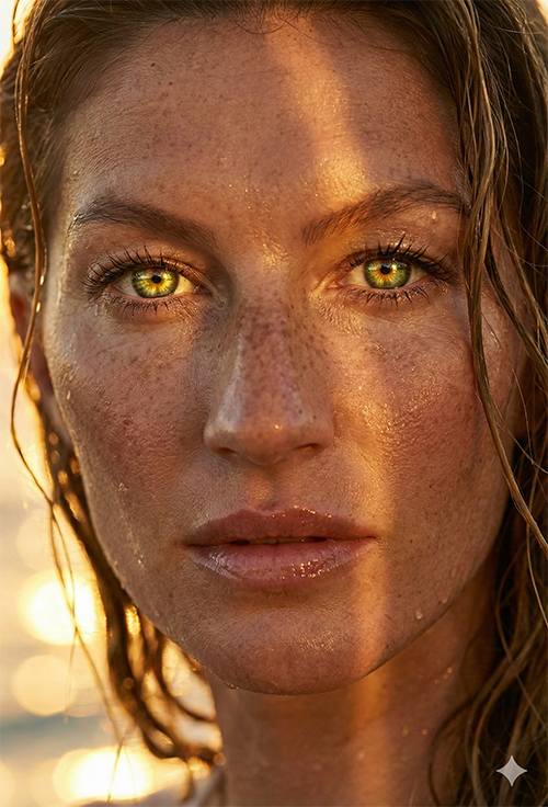 Imagem do prompt Close_no_rosto_dourado