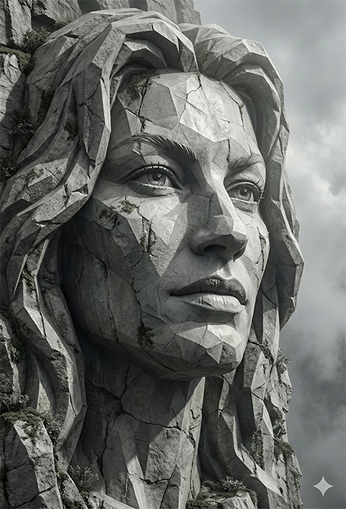 Imagem do prompt Escultura_angulada