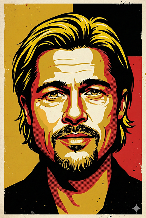 Imagem do prompt Flat_halftone