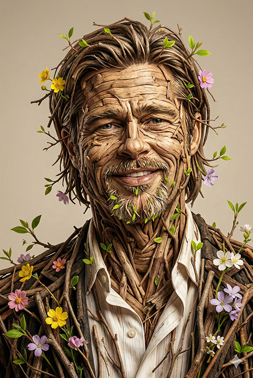 Imagem do prompt Florescendo