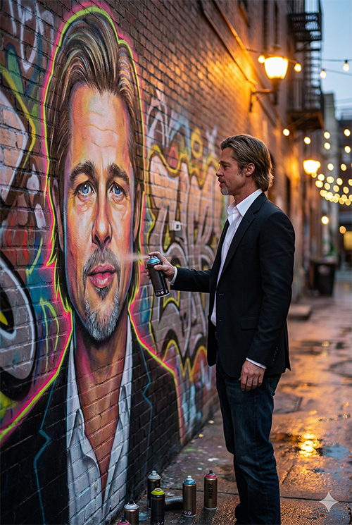 Imagem do prompt Grafitando