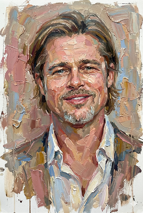 Imagem do prompt Impasto_grosseiro