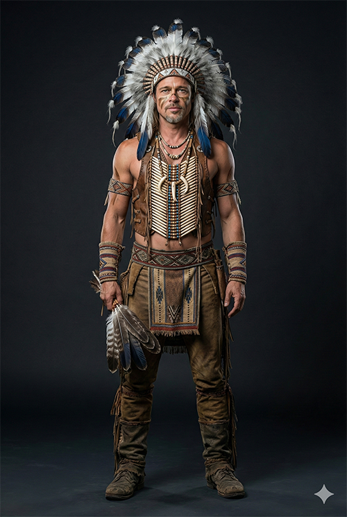 Imagem do prompt Indios