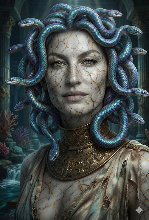 Imagem do prompt Medusa