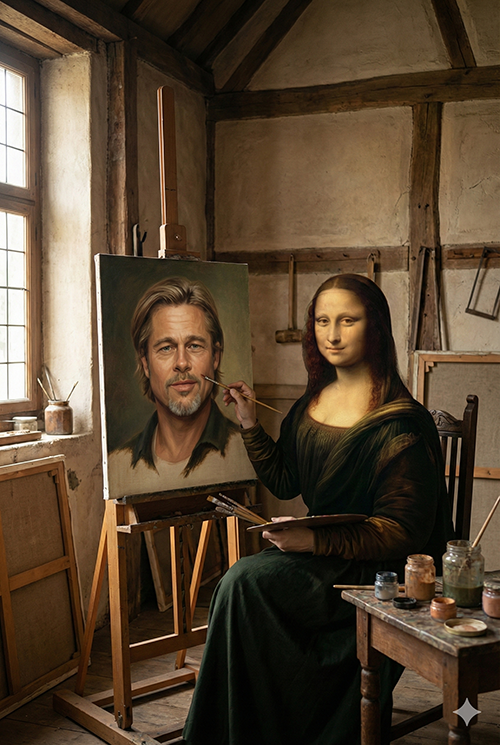 Imagem do prompt Monalisa_pinta