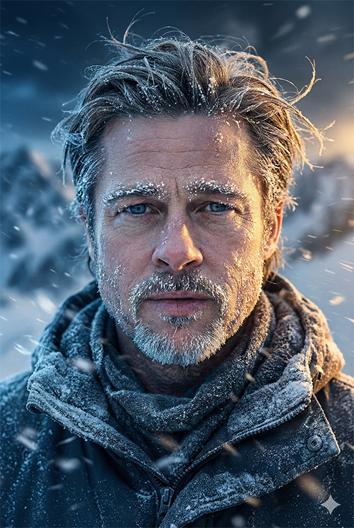 Imagem do prompt Nevasca