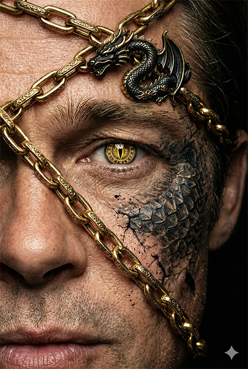 Imagem do prompt Reptiliano