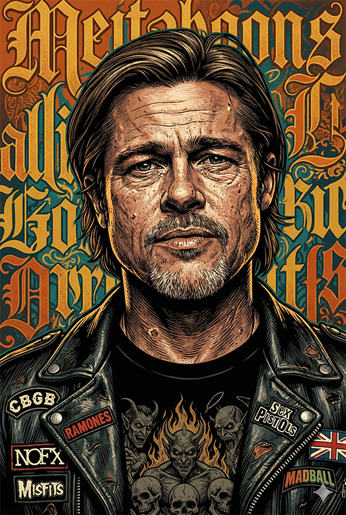 Imagem do prompt Rock